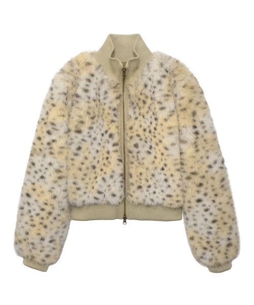 FAUX FUR COMPACT JACKET（ブルゾン）｜X-girl（エックスガール）の