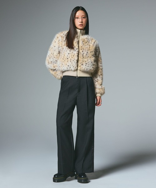 FAUX FUR COMPACT JACKET（ブルゾン）｜X-girl（エックスガール）の