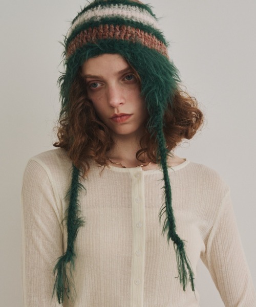 Unitage（ユニテージ）の「MIXボーダーニット帽（ニットキャップ