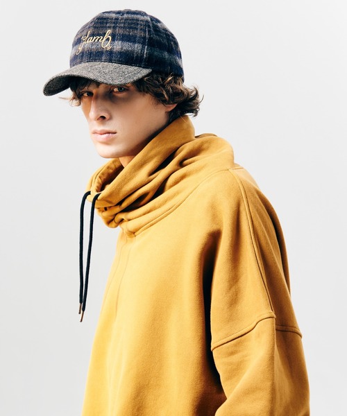 glamb（グラム）の「Trad Textile Cap / トラッドテキスタイルキャップ（キャップ・メンズ・ブラック/ワイン・FREE）」の13枚目の写真