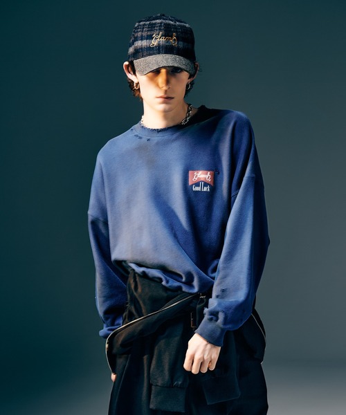 glamb（グラム）の「Trad Textile Cap / トラッドテキスタイルキャップ（キャップ・メンズ・ブラック/ワイン・FREE）」の11枚目の写真