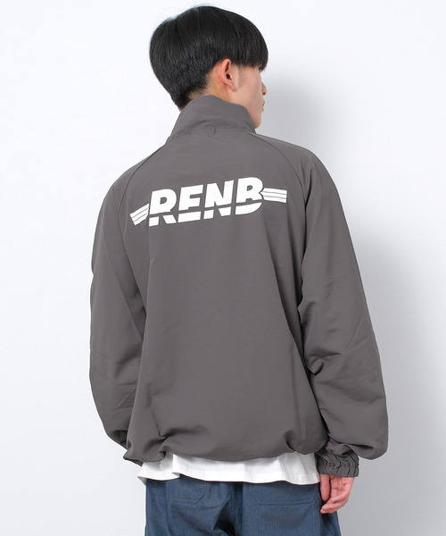 RAT EFFECT（ラットエフェクト）の「ナイロンハーフジッププルオーバー（スウェット・キッズ・ブラック/チャコールグレー・130/140/150/160/170）」の2枚目の写真