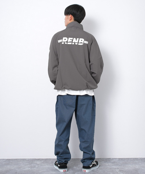 RAT EFFECT（ラットエフェクト）の「ナイロンハーフジッププルオーバー（スウェット・キッズ・ブラック/チャコールグレー・130/140/150/160/170）」の11枚目の写真