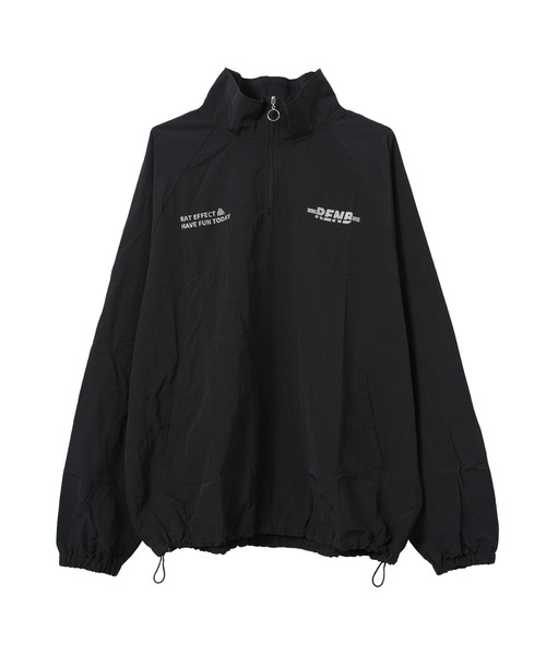 RAT EFFECT（ラットエフェクト）の「ナイロンハーフジッププルオーバー（スウェット・キッズ・ブラック/チャコールグレー・130/140/150/160/170）」の12枚目の写真