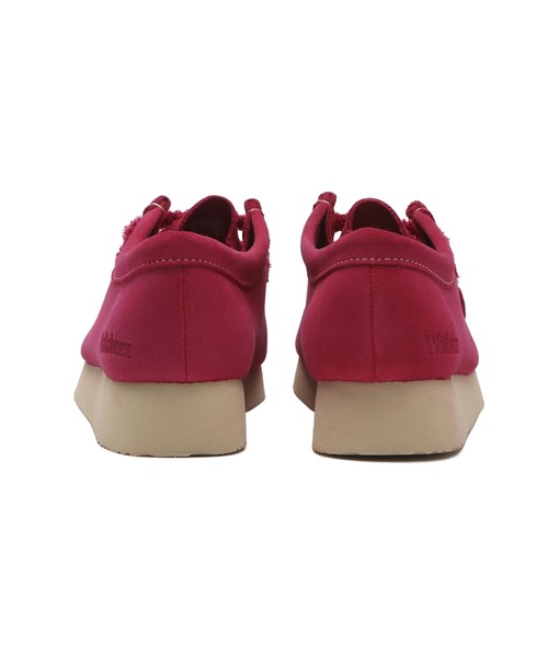 Clarks(クラークス)の「W WALLABEE 2604 26182220(モカシン/デッキシューズ・レディース・ピンク・6/5/4/3/4h/5h/3h)」の8枚目の写真