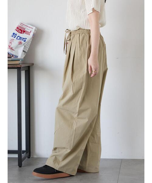 ehka sopo(エヘカソポ)の「コクーンイージーパンツ(その他パンツ・レディース・ブラウン/ベージュ/ブラック・F)」の8枚目の写真