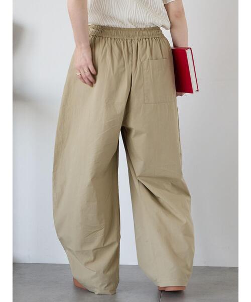 ehka sopo(エヘカソポ)の「コクーンイージーパンツ(その他パンツ・レディース・ブラウン/ベージュ/ブラック・F)」の9枚目の写真