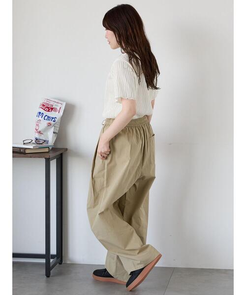 ehka sopo(エヘカソポ)の「コクーンイージーパンツ(その他パンツ・レディース・ブラウン/ベージュ/ブラック・F)」の12枚目の写真