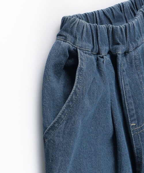 DRC branshes(ディーアールシーブランシェス)の「【WEB限定/DRC】オーバータックデニムロングパンツ(デニムパンツ・キッズ・ブラック/ブルー/ネイビー・120/110/130/140/150/100)」の7枚目の写真
