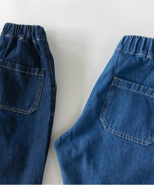 DRC branshes(ディーアールシーブランシェス)の「【WEB限定/DRC】オーバータックデニムロングパンツ(デニムパンツ・キッズ・ブラック/ブルー/ネイビー・120/110/130/140/150/100)」の18枚目の写真