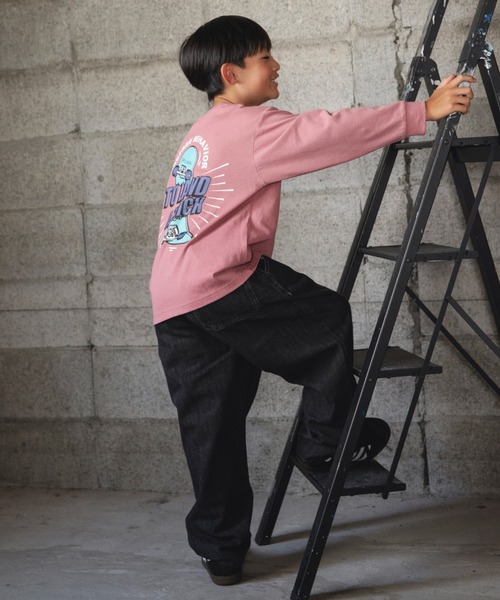 DRC branshes(ディーアールシーブランシェス)の「【WEB限定/DRC】オーバータックデニムロングパンツ(デニムパンツ・キッズ・ブラック/ブルー/ネイビー・120/110/130/140/150/100)」の12枚目の写真