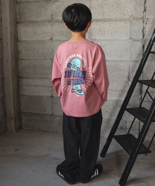 DRC branshes(ディーアールシーブランシェス)の「【WEB限定/DRC】オーバータックデニムロングパンツ(デニムパンツ・キッズ・ブラック/ブルー/ネイビー・120/110/130/140/150/100)」の13枚目の写真