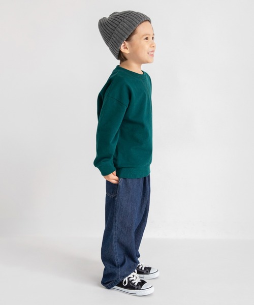 DRC branshes(ディーアールシーブランシェス)の「【WEB限定/DRC】オーバータックデニムロングパンツ(デニムパンツ・キッズ・ブラック/ブルー/ネイビー・120/110/130/140/150/100)」の22枚目の写真