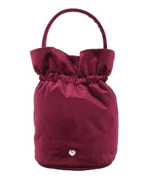 earth music&ecology（アースミュージックアンドエコロジー）の「ベロアハンドルバッグ（ショルダーバッグ・レディース・ブルー/ボルドー・FREE）」の13枚目の写真