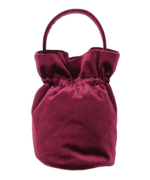 earth music&ecology（アースミュージックアンドエコロジー）の「ベロアハンドルバッグ（ショルダーバッグ・レディース・ブルー/ボルドー・FREE）」の16枚目の写真