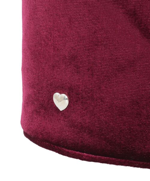 earth music&ecology（アースミュージックアンドエコロジー）の「ベロアハンドルバッグ（ショルダーバッグ・レディース・ブルー/ボルドー・FREE）」の19枚目の写真