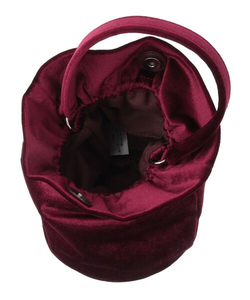 earth music&ecology（アースミュージックアンドエコロジー）の「ベロアハンドルバッグ（ショルダーバッグ・レディース・ブルー/ボルドー・FREE）」の21枚目の写真