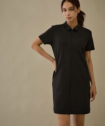 サイズ：L JUN&amp;ROPE ジュン アンド ロペ  ハイネック半袖Tシャツ  ブラック系 [240101427665] ゴルフウェア レディース ストスト JUN&ROPE' ジュンアンドロペ 半袖ポロシャツ レッド×白 袖