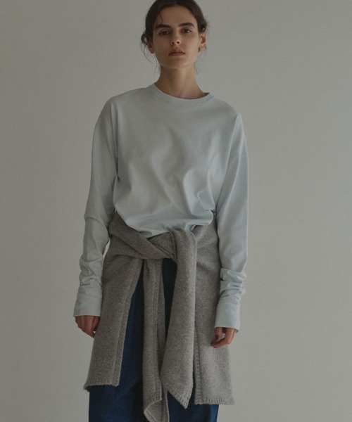 ZOZO限定カラー】レイヤードニットラップスカート（ストール/ショール