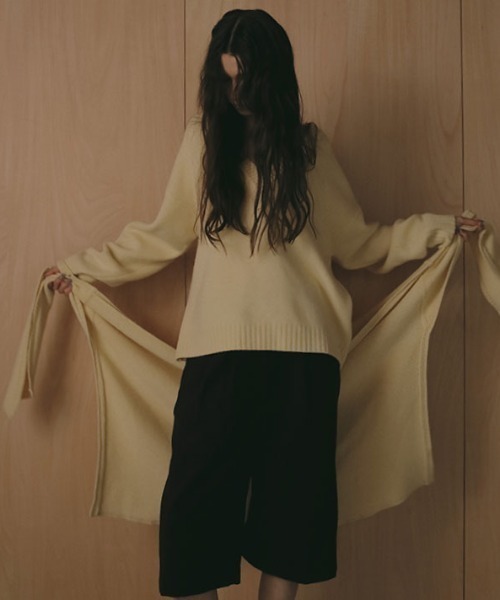 ZOZO限定カラー】レイヤードニットラップスカート（ストール/ショール