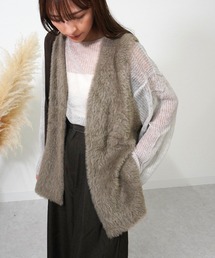 【ニュアンス感漂う】ダブルフェイスミディジレ