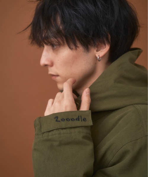 Zooodle（ズードル）の「Utility hood jacket - ユーティリティーフードジャケット -（その他アウター・メンズ・ネイビー/カーキ・MEDIUM/LARGE）」の8枚目の写真