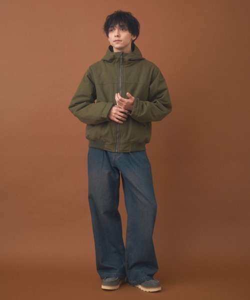 Zooodle（ズードル）の「Utility hood jacket - ユーティリティーフードジャケット -（その他アウター・メンズ・ネイビー/カーキ・MEDIUM/LARGE）」の13枚目の写真