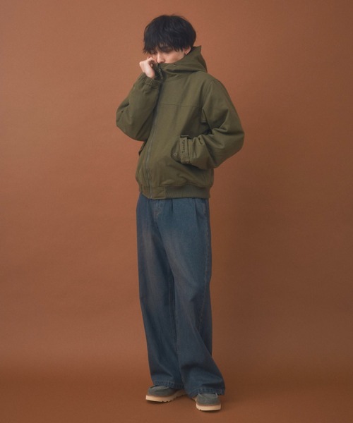 Zooodle（ズードル）の「Utility hood jacket - ユーティリティーフードジャケット -（その他アウター・メンズ・ネイビー/カーキ・MEDIUM/LARGE）」の15枚目の写真