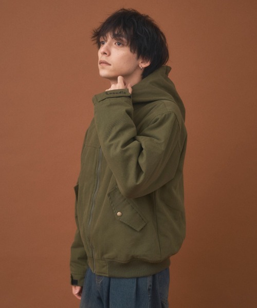 Zooodle（ズードル）の「Utility hood jacket - ユーティリティーフードジャケット -（その他アウター・メンズ・ネイビー/カーキ・MEDIUM/LARGE）」の7枚目の写真