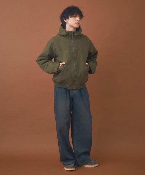 Zooodle（ズードル）の「Utility hood jacket - ユーティリティーフードジャケット -（その他アウター・メンズ・ネイビー/カーキ・MEDIUM/LARGE）」の18枚目の写真