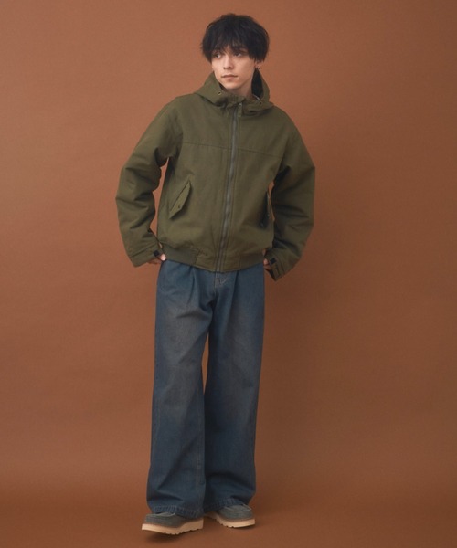 Zooodle（ズードル）の「Utility hood jacket - ユーティリティーフードジャケット -（その他アウター・メンズ・ネイビー/カーキ・MEDIUM/LARGE）」の14枚目の写真