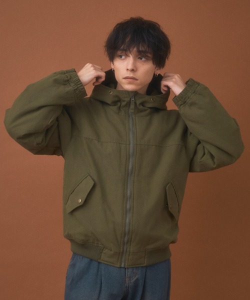Zooodle（ズードル）の「Utility hood jacket - ユーティリティーフードジャケット -（その他アウター・メンズ・ネイビー/カーキ・MEDIUM/LARGE）」の4枚目の写真