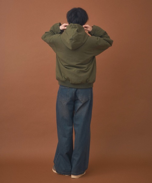 Zooodle（ズードル）の「Utility hood jacket - ユーティリティーフードジャケット -（その他アウター・メンズ・ネイビー/カーキ・MEDIUM/LARGE）」の17枚目の写真