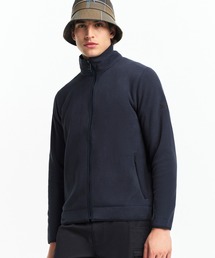 フリースジャケット ジップアップ フード付き」に該当するファッション