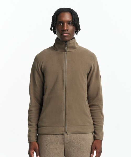 AIGLE(エーグル)の「ジップアップフリース T-KIT(ブルゾン・メンズ・モスグリーン/ダークネイビー/ブラック・L/S/XXL/XL/XS/M)」の5枚目の写真