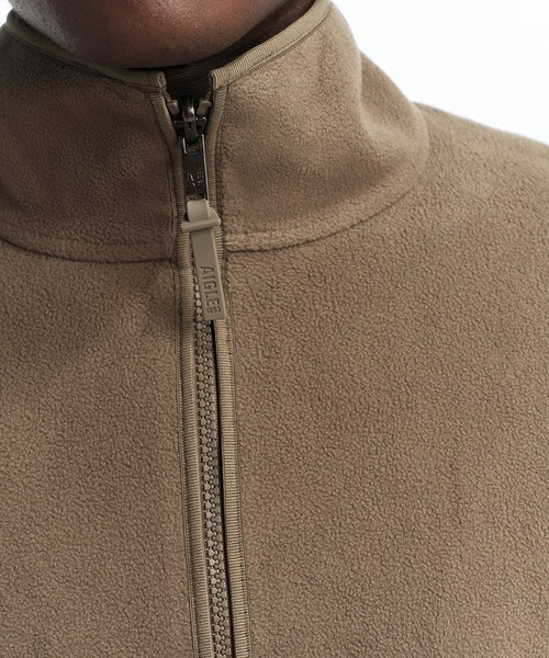 AIGLE(エーグル)の「ジップアップフリース T-KIT(ブルゾン・メンズ・モスグリーン/ダークネイビー/ブラック・L/S/XXL/XL/XS/M)」の8枚目の写真