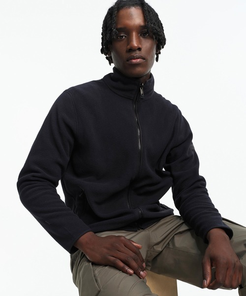 AIGLE(エーグル)の「ジップアップフリース T-KIT(ブルゾン・メンズ・モスグリーン/ダークネイビー/ブラック・L/S/XXL/XL/XS/M)」の10枚目の写真