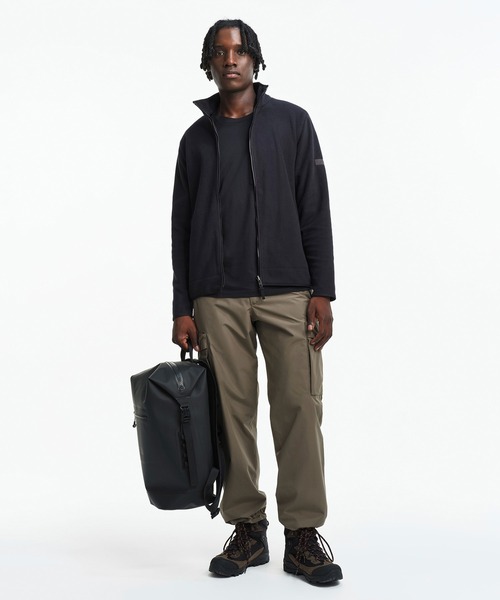 AIGLE(エーグル)の「ジップアップフリース T-KIT(ブルゾン・メンズ・モスグリーン/ダークネイビー/ブラック・L/S/XXL/XL/XS/M)」の11枚目の写真