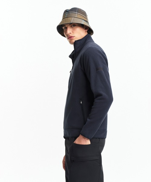 AIGLE(エーグル)の「ジップアップフリース T-KIT(ブルゾン・メンズ・モスグリーン/ダークネイビー/ブラック・L/S/XXL/XL/XS/M)」の15枚目の写真