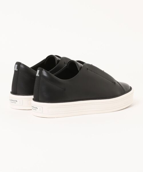 LANVIN collection(ランバン コレクション)の「サテンモチーフスリッポンスニーカー(スニーカー・レディース・ホワイト/ブラック・23.5cm/24.0cm/24.5cm/23.0cm/22.5cm)」の4枚目の写真