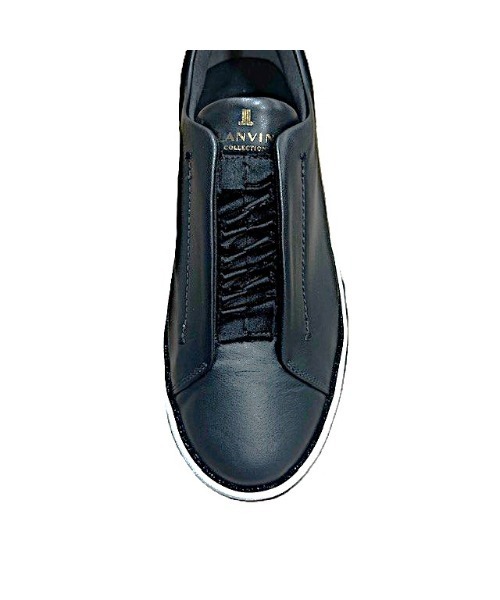 LANVIN collection(ランバン コレクション)の「サテンモチーフスリッポンスニーカー(スニーカー・レディース・ホワイト/ブラック・23.5cm/24.0cm/24.5cm/23.0cm/22.5cm)」の3枚目の写真
