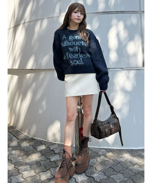 MURUA(ムルーア)の「メニーポケットベルトバッグ(ハンドバッグ・レディース・ブラウン/ブラック・FREE)」の11枚目の写真