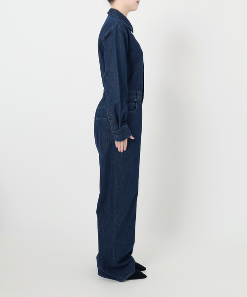 Maison IENAデニムジャンプスーツ（つなぎ/オールインワン）｜IENA