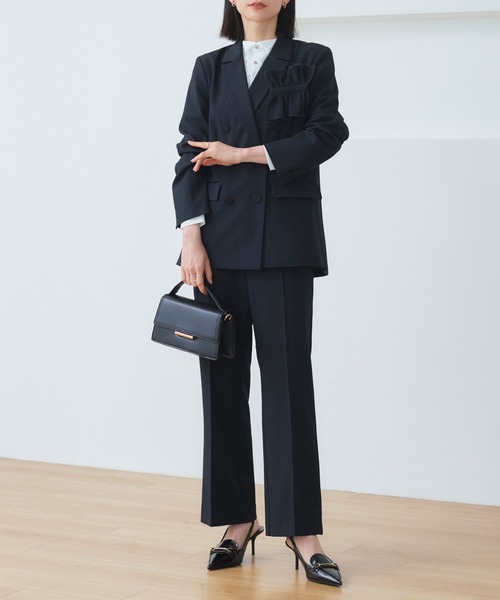 美品　RUIRUE BOUTIQUE 卒業式　スーツ　M パンツスーツ RUIRUE BOUTIQUE レディース ママスーツ セットアップ