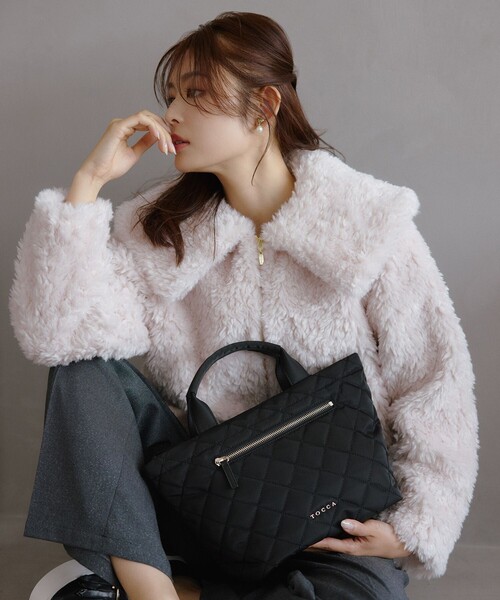 TOCCA（トッカ）の「BABY SCALLOP PANTS パンツ（その他パンツ・レディース・ネイビー系/ブラック系・0/2/4）」の4枚目の写真