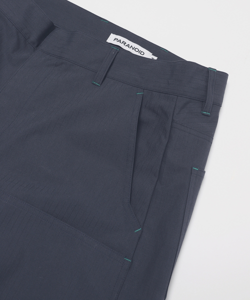 PARANOID（パラノイド）の「PARANOID / パラノイド 別注 RIPSTOP WR MOVABLE PANTS（その他パンツ・メンズ・ネイビー/カーキ・MEDIUM/SMALL/LARGE）」の19枚目の写真