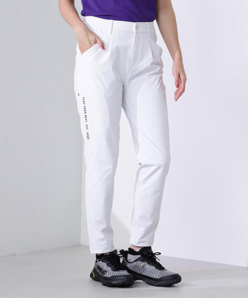 PING(ピン)の「【PING APPAREL】全方向ストレッチ ダブルフェイステーパードパンツ <GOLD> (LADIES)(その他パンツ・レディース・ブラック/ホワイト/グレー・L/LL/M/S/XS)」の1枚目の写真