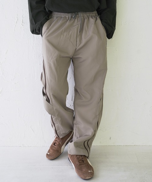 Beno（ビーノ）の「ナイロンライントラックパンツ シャカシャカパンツ（その他パンツ・メンズ・ベージュ/グレー/ブラック・MEDIUM/LARGE/X-LARGE）」の8枚目の写真