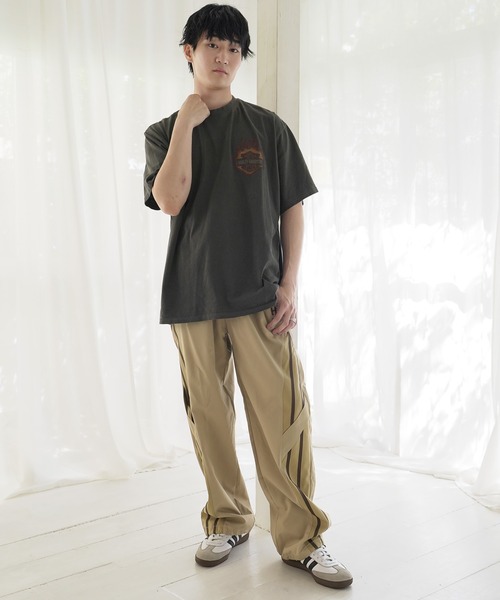 Beno（ビーノ）の「ナイロンライントラックパンツ シャカシャカパンツ（その他パンツ・メンズ・ベージュ/グレー/ブラック・MEDIUM/LARGE/X-LARGE）」の13枚目の写真