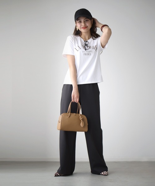 Ehre style(エーレスタイル)の「余裕をまとう大人の上品バッグ結びデザインバッグ(ハンドバッグ・レディース・イエロー/ホワイト/ブラウン・FREE)」の12枚目の写真